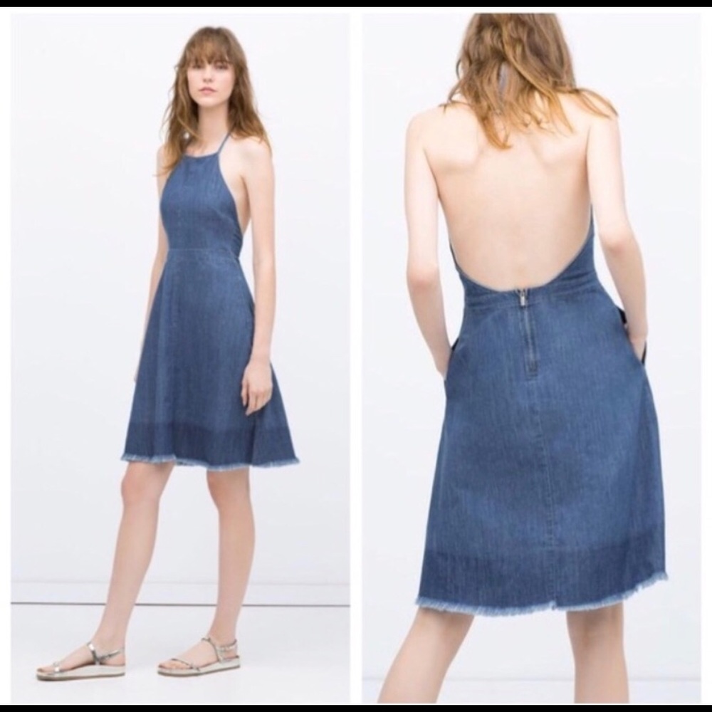 Denim dress
